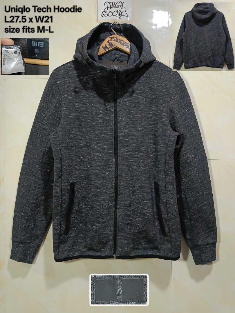 uniqlo tech hoodie (Category: Hoodies) located in Talisay. Submitted by burdagz13 (Listing ID 1470930510, Image 1). Description: condition: good as new colorrate: 10-10 issue: none 💸 First pay basis only 🚀 J&T shipping nationwide (doortodoor).