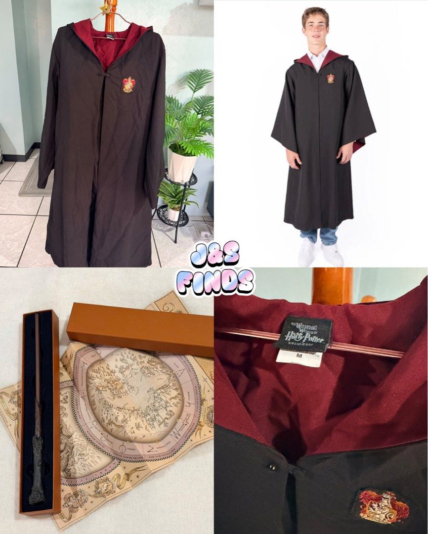 Universal Studios Los Angeles - Harry Potter (Category: Looking For) located in Valenzuela. Submitted by ajsmfinds (Listing ID 1470897395, Image 1). Description: Universal Studios Los Angeles - Harry Potter Size: Medium Condition: 9/10 Market Price: Gryffindor Robe ₱8,575 Wand - ₱5,355 Selling Price: ₱5000 for bundle (negotiable).