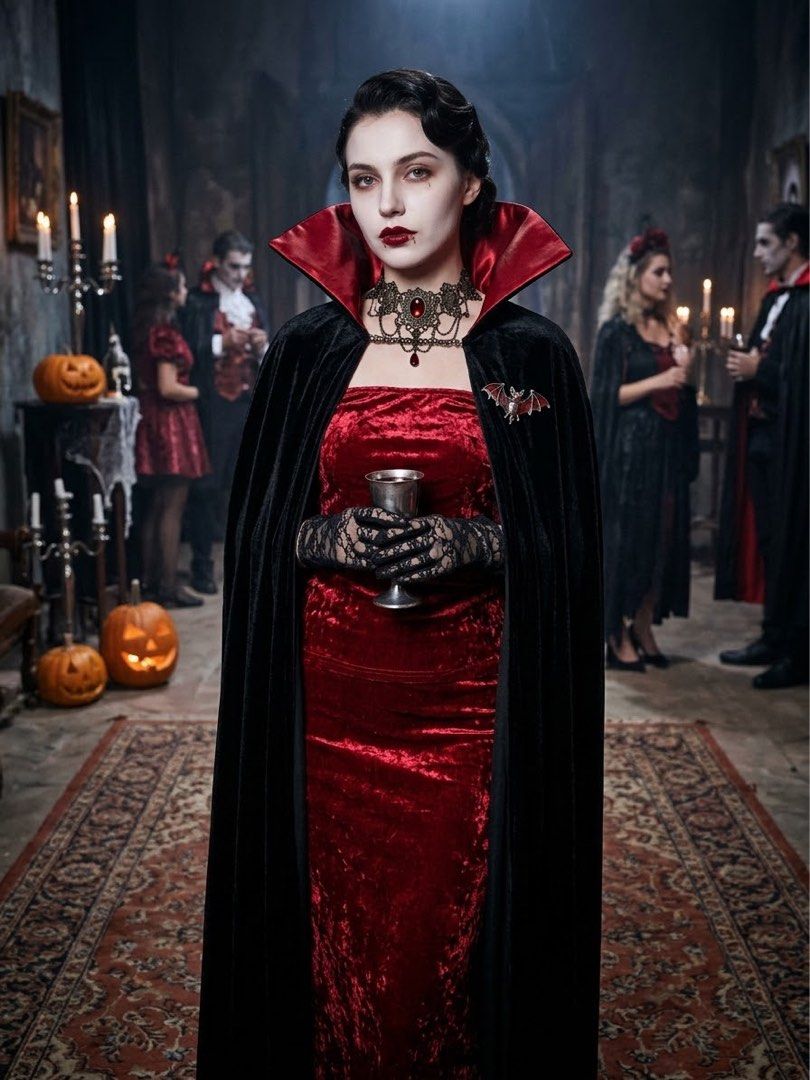 VAMPIRE HALLOWEEN COSTUME (Category: Dresses) located in Bacoor. Submitted by nd.clothing (Listing ID 1470812548, Image 1). Description: .