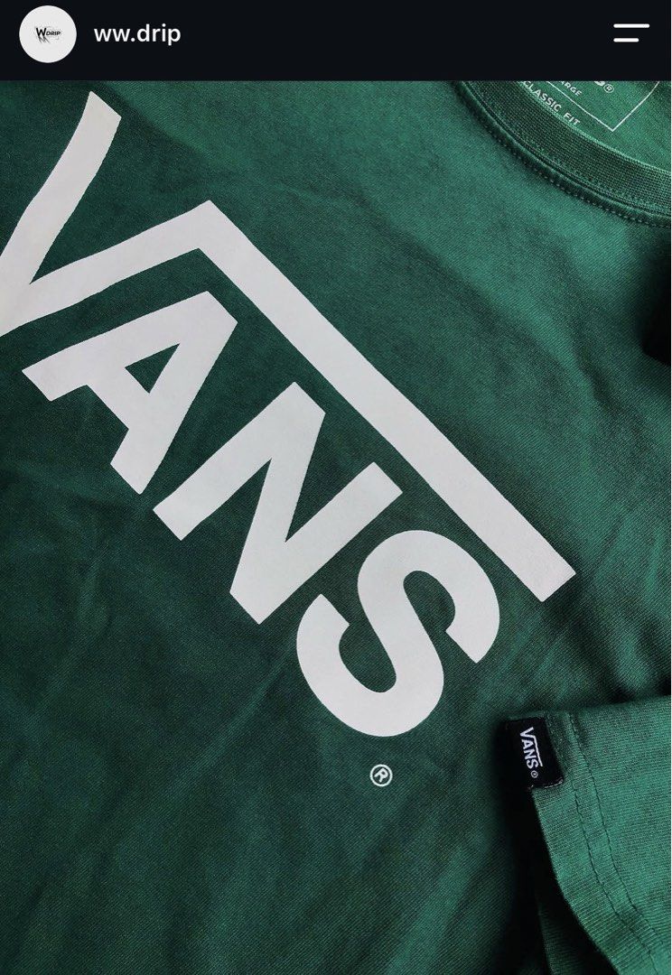 Vans (Category: Tshirts & Polo Shirts ) located in Angeles City. Submitted by wwdrip (Listing ID 1470809867, Image 3). Description: Vans Tee •Width : 22 •Length : 29 •Size : L •Color rate : 9.5/10 •Condition : excellent •No Issue ₱350 + SF.