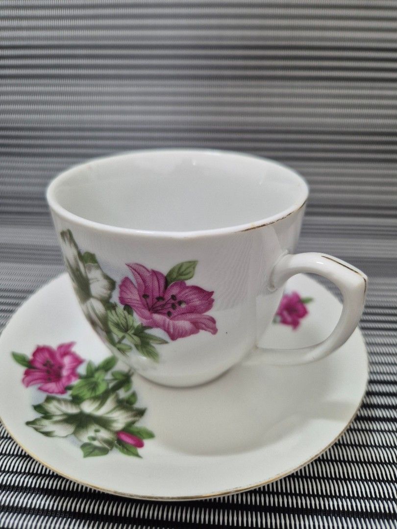 Vintage bunga kangkong china, Furniture & Home Living, Kitchenware ...
