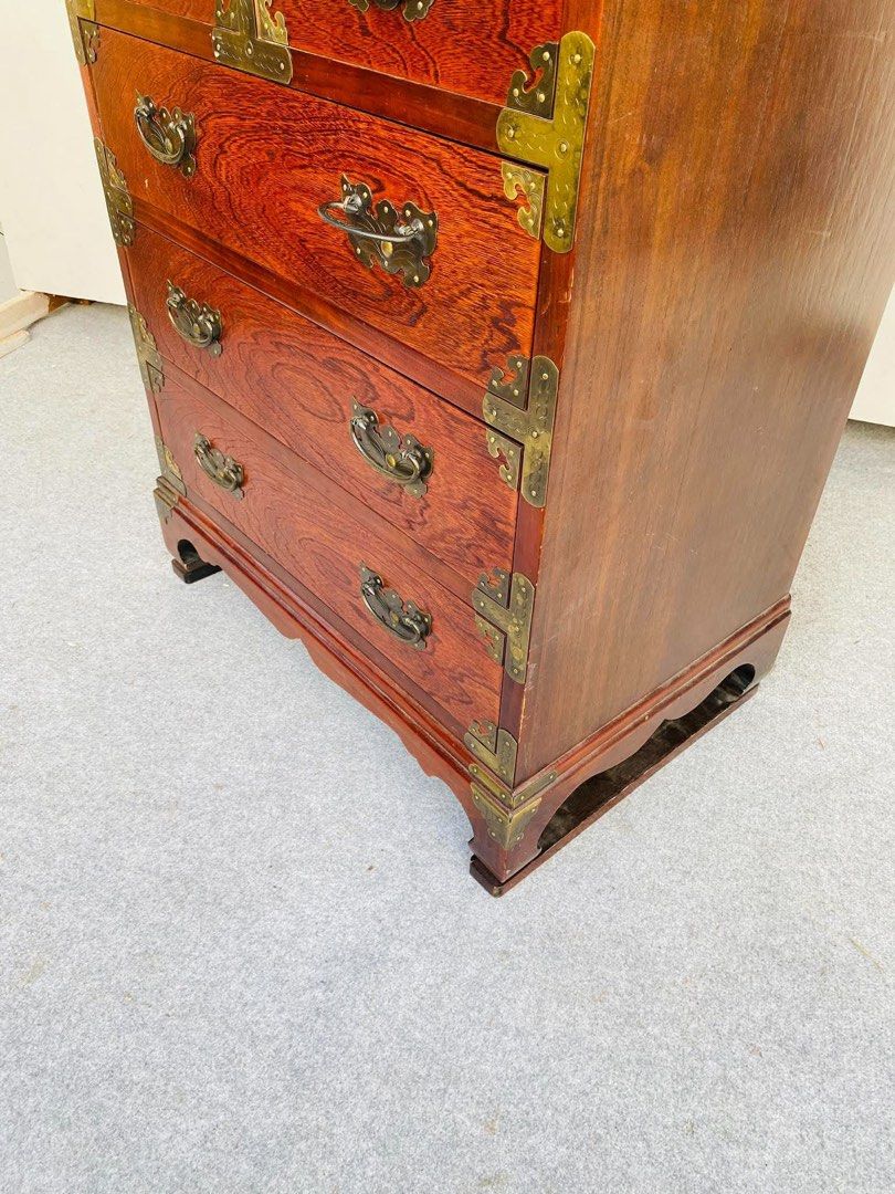 VINTAGE CHEST DRAWER (Category: Shelves, Cabinets & Racks) located in Manila. Submitted by justinlei.103 (Listing ID 1470926062, Image 2). Description: “JAPAN SURPLUS” VINTAGE TANSU CHEST DRAWER SIZE: 29L” x 18W” x 39.5H” inches (AS-IS ITEM) IN GOOD CONDITION.