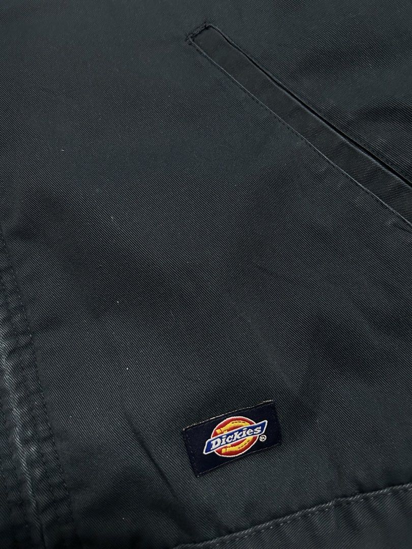 Vintage dickies harrington eisenwear (authentic) (Category: Coats, Jackets and Outerwear) located in Trece Martires City. Submitted by flip_flips (Listing ID 1470894669, Image 2). Description: Vintage dickies harrington eisenwear (authentic) -Dimes: 24 width 27 length -Good vintage condition -9/10 color rate -issue: good fade, hole on right pocket.