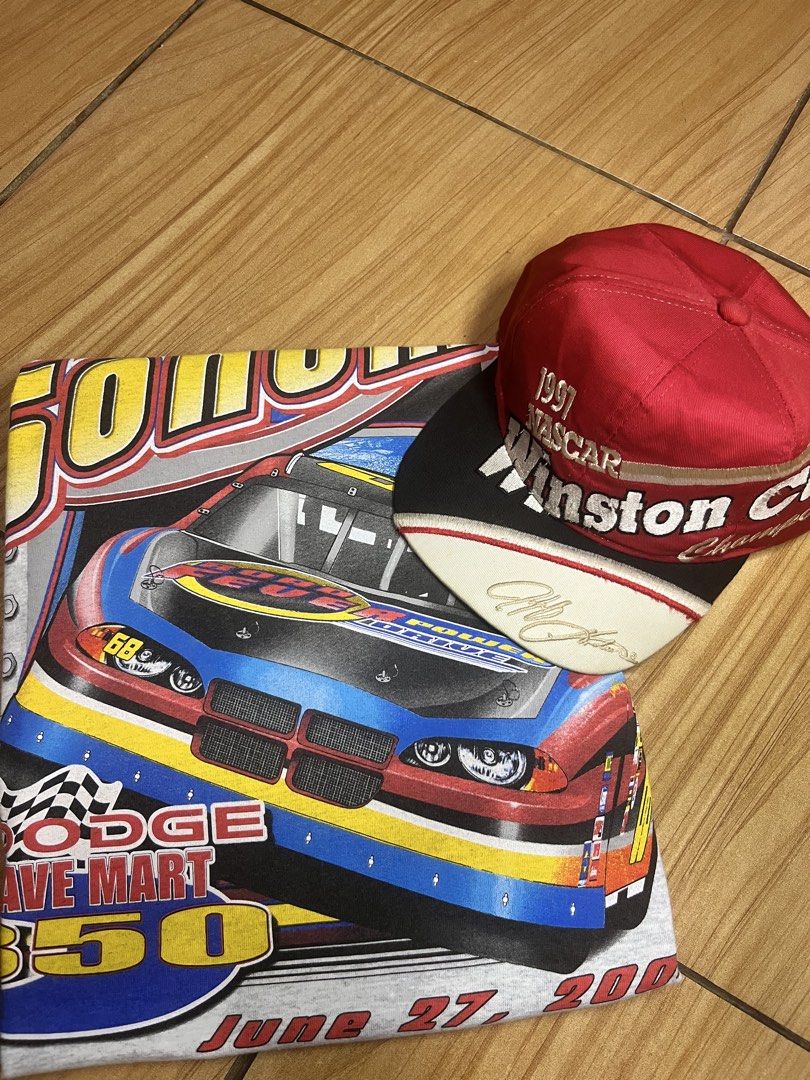 Vintage FOR SALE BUNDLE (Category: Tshirts & Polo Shirts ) located in Manila. Submitted by jils.vtg (Listing ID 1470848520, Image 1). Description: FOR SALE AS PACK📦 📌NASCAR SONOMA BREAKTHROUGH DEADSTOCK CONDITION ©️2004 🏷️FOTL Lofteez early 00’s 📌1997 NASCAR WINSTON CUP CHAMPIONS 🏷️CHASE AUTHENTICS TAG -YOUNGAN SNAP Issue: Need wash ₱1700 SHIPPED 📩📩📩.