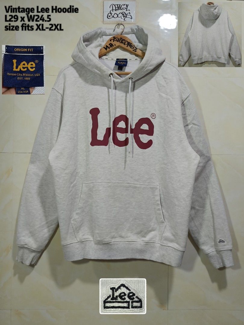 vintage lee hoodie (Category: Hoodies) located in Talisay. Submitted by burdagz13 (Listing ID 1470930481, Image 1). Description: condition: good as new colorrate: 10-10 issue: none 💸 First pay basis only 🚀 J&T shipping nationwide (doortodoor).