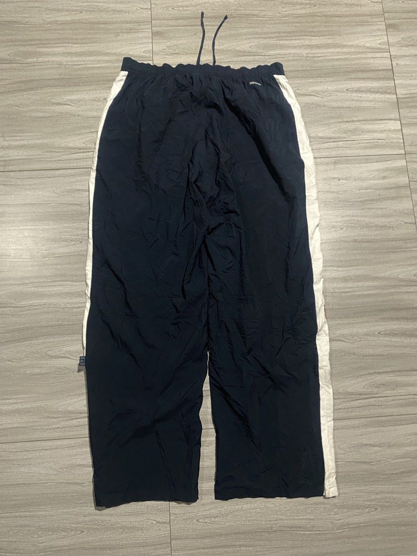 Vintage nike track pants (Category: Joggers) located in Bacolod City. Submitted by bnta_bounce (Listing ID 1470873273, Image 2). Description: Flaws:minimal stain / washable Length 39 Waist 30-37 Leg hole 10.
