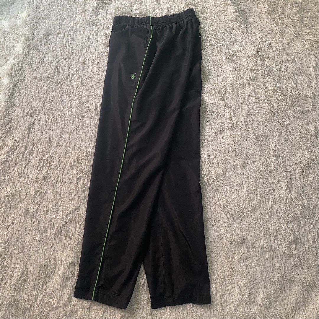 VINTAGE RALPH LAUREN TRACK PANTS (Category: Jeans) located in Pagadian. Submitted by urdripchoice (Listing ID 1470813296, Image 1). Description: VINTAGE RALPH LAUREN TRACKPANTS Waist: 24-38(STRETCHABLE) Length: 40 Thigh: 12.5 Leg opening: 8 Issue: loose stitching( see dets) FRESH FROM LAUNDRY ! ✧ INFO ✧ 📍Zamboanga Del Sur(7016), Philippines 💸 MOP: GCash — Payment First Policy 📦 MOD: J&T Express .