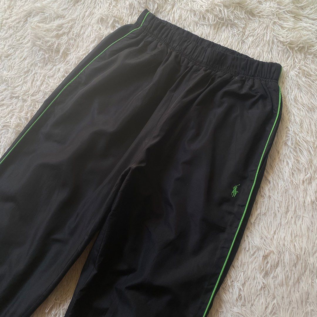 VINTAGE RALPH LAUREN TRACK PANTS (Category: Jeans) located in Pagadian. Submitted by urdripchoice (Listing ID 1470813296, Image 3). Description: VINTAGE RALPH LAUREN TRACKPANTS Waist: 24-38(STRETCHABLE) Length: 40 Thigh: 12.5 Leg opening: 8 Issue: loose stitching( see dets) FRESH FROM LAUNDRY ! ✧ INFO ✧ 📍Zamboanga Del Sur(7016), Philippines 💸 MOP: GCash — Payment First Policy 📦 MOD: J&T Express .