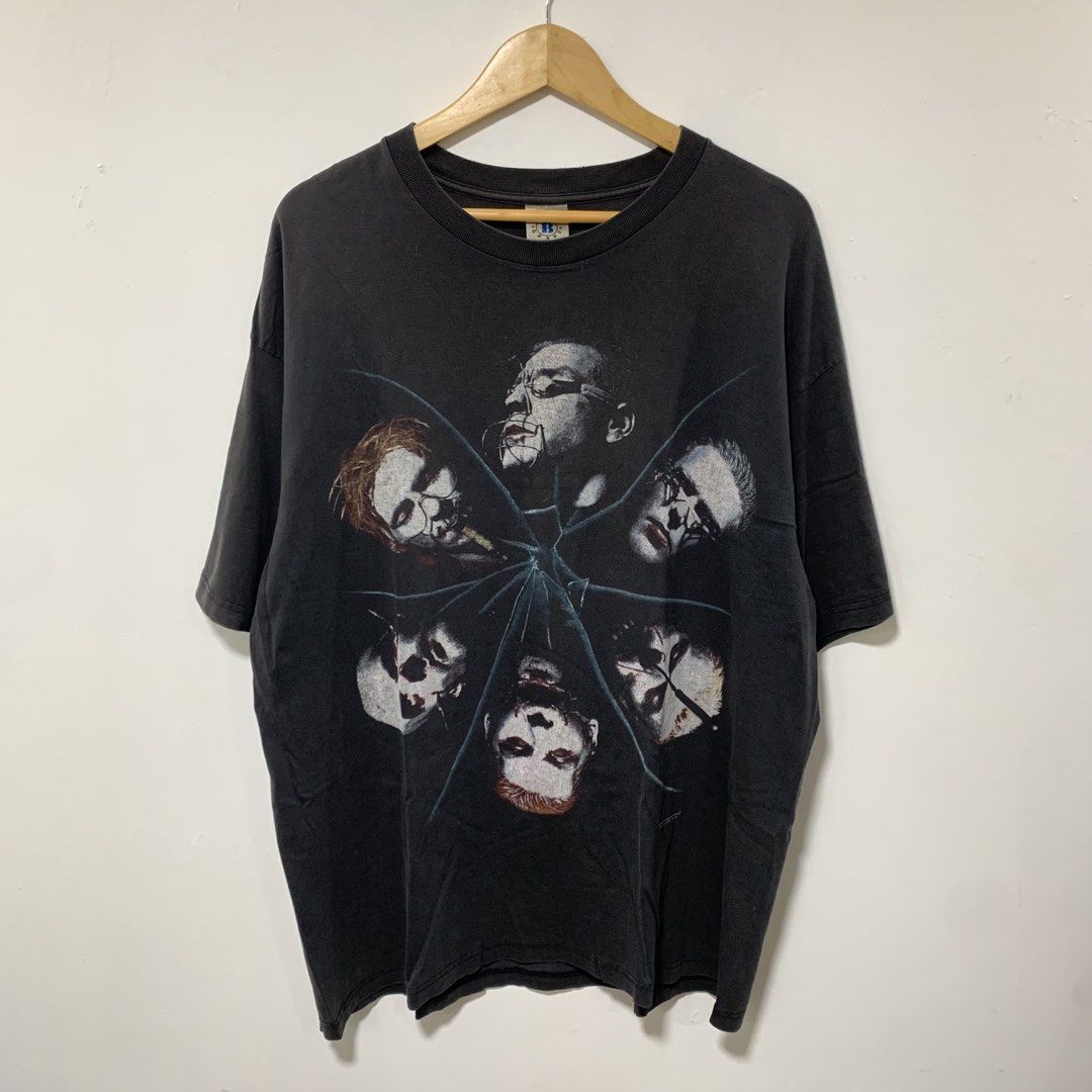 Vintage rammstein 1998 (Category: Tshirts & Polo Shirts ) located in Cavite. Submitted by yobubsss (Listing ID 1470899641, Image 1). Description: Size XL 24w 31L Good condition Issue may minimal slip sa neckline see lastpic.