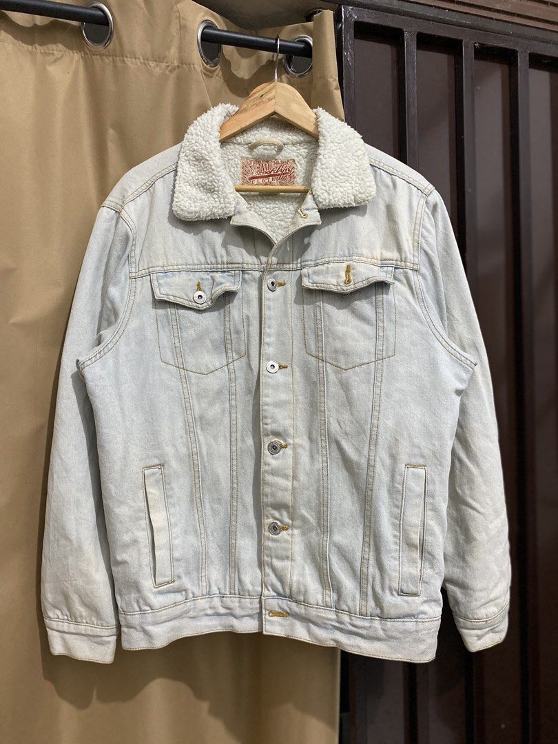 Vintage Sherpa Jacket Denim (Category: Coats, Jackets and Outerwear) located in Cabanatuan. Submitted by jamaicac (Listing ID 1470791465, Image 1). Description: size M 22/27 no issue.