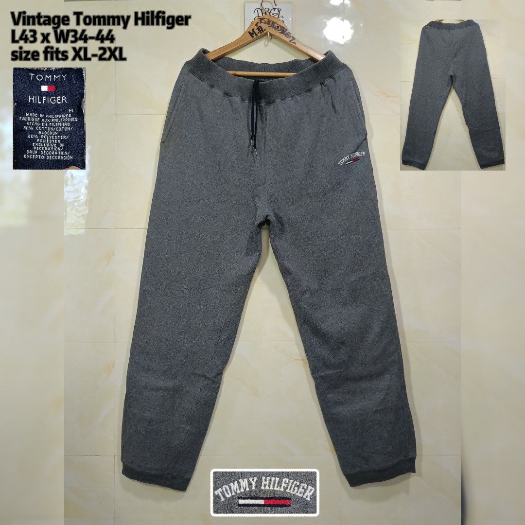 vintage tommy hilfiger jogger (Category: Joggers) located in Talisay. Submitted by burdagz13 (Listing ID 1470929773, Image 1). Description: condition: good as new colorrate: 10-10 issue: none 💸 First pay basis only 🚀 J&T shipping nationwide (doortodoor).