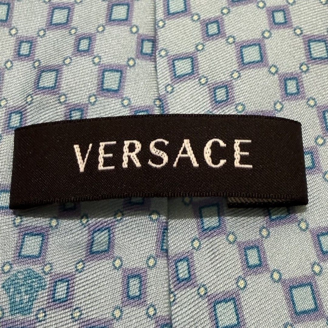VINTAGE VERSACE SILK NECKTIE (Category: Ties) located in Dinalupihan. Submitted by aizzeestuffs (Listing ID 1470823669, Image 3). Description: Color may vary due to lighting. Pm for more Details. Old Money Luxury Designer..