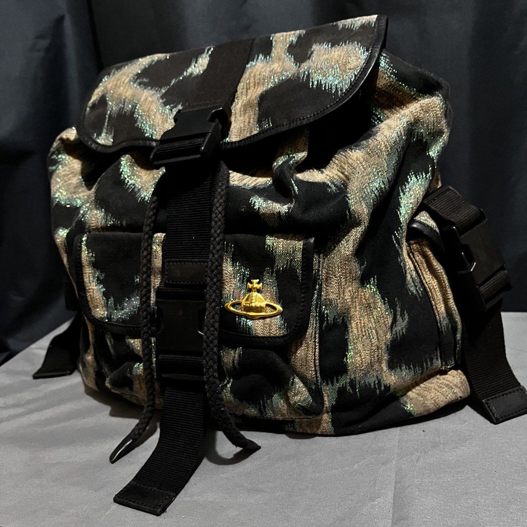 VIVIENNE WESTWOOD HIGHLAND BACKPACK (Category: Luxury Bags & Wallets) located in Taguig. Submitted by maniladept. (Listing ID 1470785628, Image 2). Description: VIVIENNE WESTWOOD HIGHLAND BACKPACK AUTHENTIC LENGTH:12 WIDTH:17 OPTI ZIPPER AS NEW CONDITION COLOR MAY VARY DUE TO LIGHTING NO FLAWS ITEM ONLY NEGOTIABLE DM.