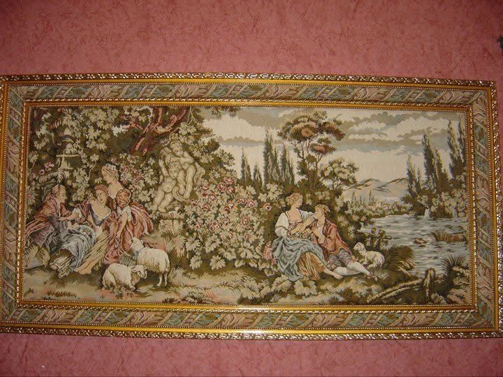 Vintage wall tapestry, framed (Category: Wall Decor) located in Arayat. Submitted by arayat2012 (Listing ID 1470929354, Image 1). Description: Vintage wall tapestry, framed.