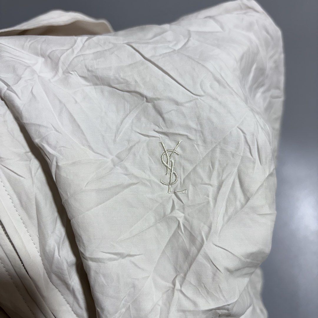Vintage YSL Harrington Jacket (Category: Coats, Jackets and Outerwear) located in Bacolod City. Submitted by Hanap_ukay (Listing ID 1470825552, Image 2). Description: Vintage YSL Harrington Jacket Size: Large Verygood condition Need wash 1,800.