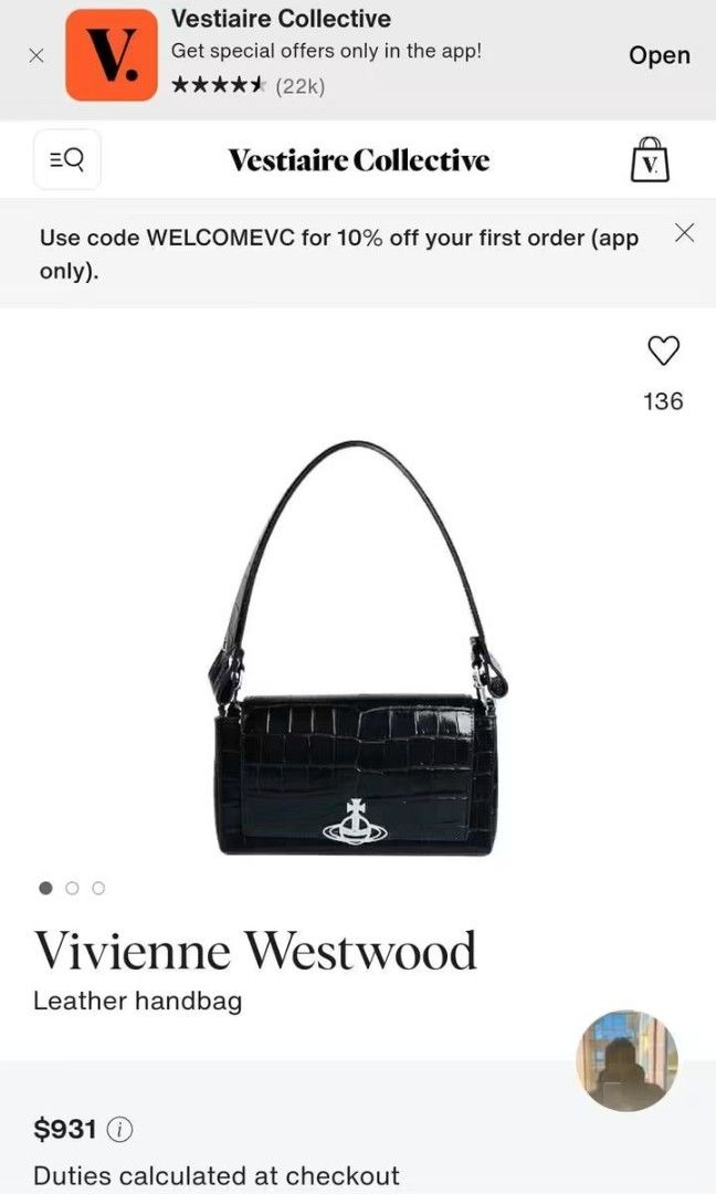 Vivienne Westwood croc (Category: Wallets & Card holders) located in Angeles City. Submitted by mjshoppingretail (Listing ID 1470856328, Image 2). Description: orig Vivienne Westwood like new.