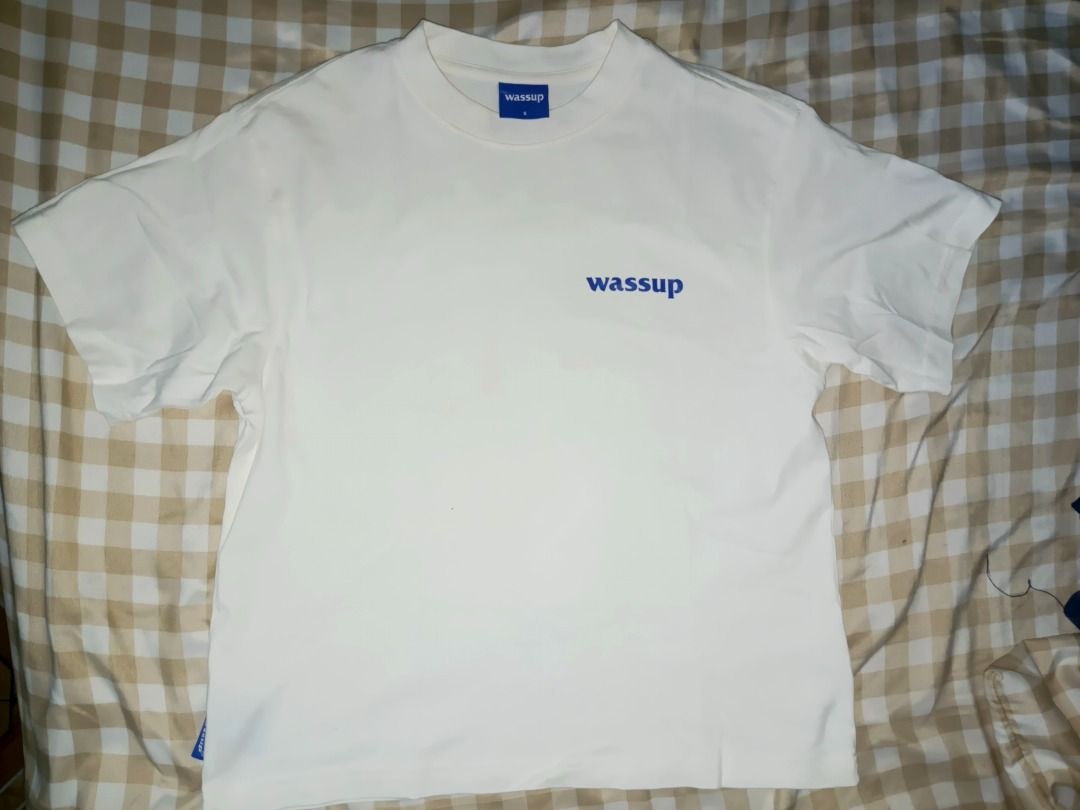 Wassup boxy type t-shirt for men (Category: Formal Shirts) located in Caloocan City. Submitted by shin27davi (Listing ID 1470807687, Image 1). Description: Small on tag Boxy type for men Off legit.