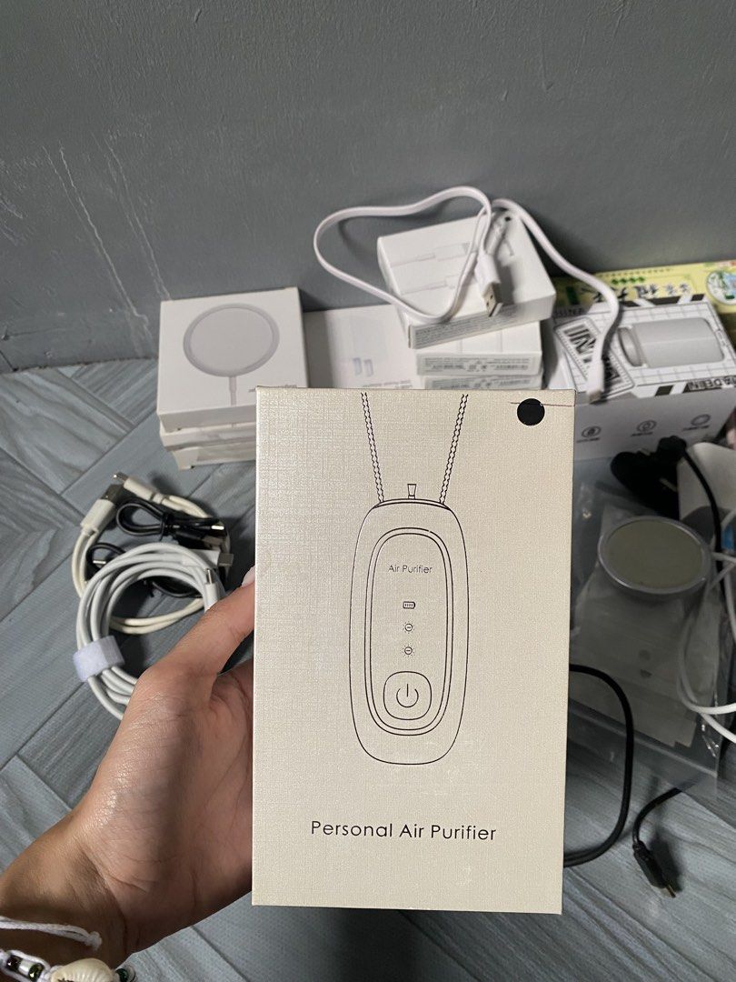 Wearable Personal Air Purifier Necklace (Category: Air Purifiers & Dehumidifiers) located in Manila. Submitted by pc.thrift (Listing ID 1470765612, Image 1). Description: .