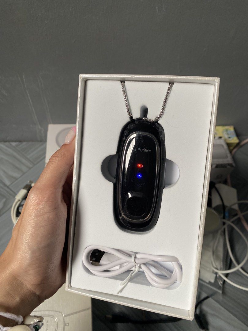 Wearable Personal Air Purifier Necklace (Category: Air Purifiers & Dehumidifiers) located in Manila. Submitted by pc.thrift (Listing ID 1470765612, Image 2). Description: .