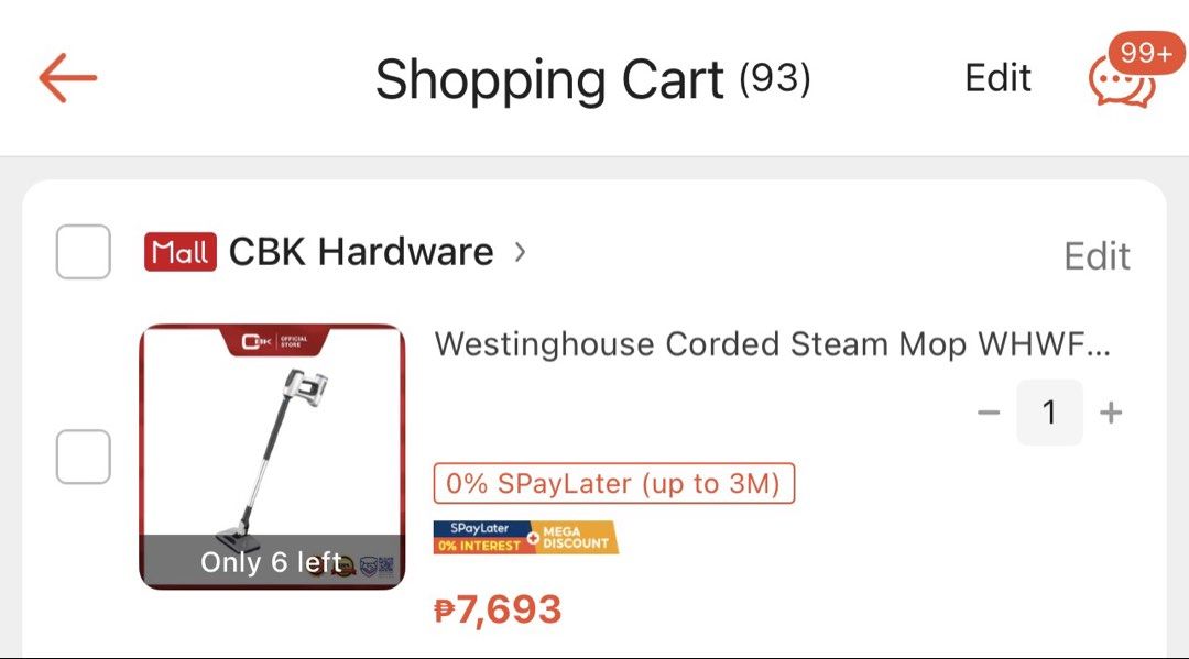 Westinghouse Corded Steam Mop (Category: Cleaning Tools & Supplies) located in Quezon City. Submitted by justlei (Listing ID 1470758936, Image 2). Description: Used once lang. Original price ₱7,600 SELLING LOW!! - Brand: Westinghouse Corded Steam Mop - Features: 110°C high-pressure steam, fast heat-up, adjustable steam settings, IPX4 waterproof design - Versatile: Detachable tube for handheld option, suitable for various types of flooring and mul