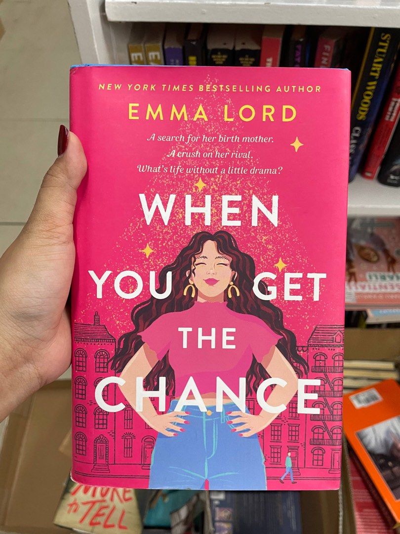 When You Get The Chance by Emma Lord (Category: Storybooks) located in Quezon City. Submitted by laramesario (Listing ID 1470852274, Image 1). Description: - Title: Emma Lord Bestseller Novel - Format: Hardbound - Condition: Clean, well-maintained pages. No creases. - Genre: Contemporary Young Adult Fiction - Bought from NBS 🧾 MOP: GCash | MariBank 📦 MOD: J&T | Lalamove (for same day delivery) *SF c/o buyer 📍Quezon City.
