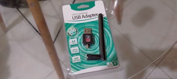 Wireless USB Adapter 300Mbps WiFi 4 with Antenna (Category: Cables & Adaptors) located in Quezon City. Submitted by susmaryosep1 (Listing ID 1470789046, Image 2). Description: - Condition: Brand New / Sealed packaging - Speed: Up to 300Mbps on 2.4GHz band - Interface: USB 2.0 - Standards: IEEE 802.11n, 802.11g, 802.11b - Antenna: Detachable for better signal reception - Perfect for upgrading PC or laptop Wi-Fi 250.