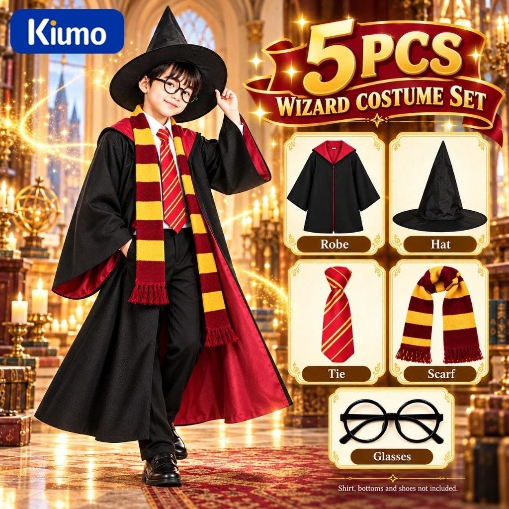 Wizard Costume Set For Kids Sizes: small, medium & large (Category: Babies & Kids Fashion) located in Manila. Submitted by bongsy999mall (Listing ID 1470745641, Image 1). Description: .