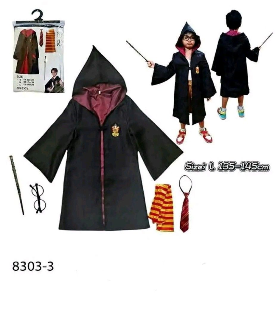 Wizard Costume Set For Kids Sizes: small, medium & large (Category: Babies & Kids Fashion) located in Manila. Submitted by bongsy999mall (Listing ID 1470745641, Image 2). Description: .
