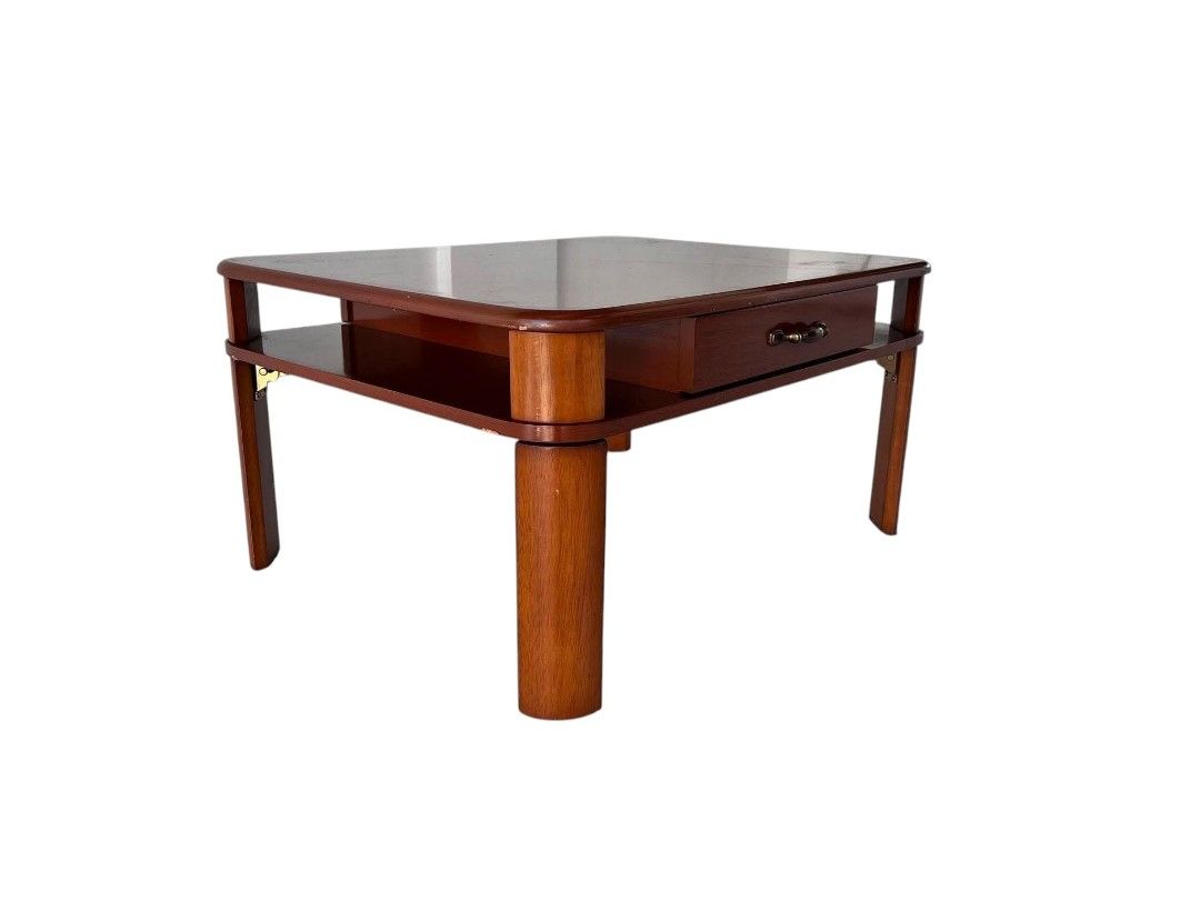 Wooden Center Table with Drawer (Category: Tables & Sets) located in Mexico. Submitted by mgracejapansurplus (Listing ID 1470840472, Image 3). Description: NEW ARRIVAL 🇯🇵 Wooden Center Table with Drawer ✨ - Smooth polished wood finish with rounded corners - 1 spacious pull-out drawer for storage - Side open shelf + sturdy solid wood legs - Compact, practical design — great for small spaces - Dimensions: L25" × W13" × H16" - Price: ₱3,800 ✅DELIV