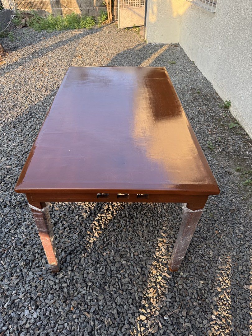 Wooden Dining Table 6 Seater (Category: Tables & Sets) located in Paranaque City. Submitted by _heysoftie (Listing ID 1470814487, Image 3). Description: .