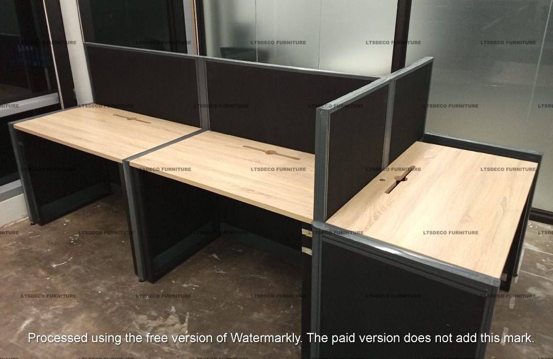 workstation table cubicles office partition furnitures modular (Category: Office Furniture & Fixtures) located in Mandaluyong City. Submitted by jessalyn.montero (Listing ID 1470754359, Image 3). Description: 👉Are you looking for WORKSTATION, MODULAR CUBICLES OFFICE PARTITION, and OFFICE FURNITURE SUPPLIER? LTSDECO Furniture, is direct supplier, manufacturer, and trusted provider of high quality, affordable and durable modular office divider par