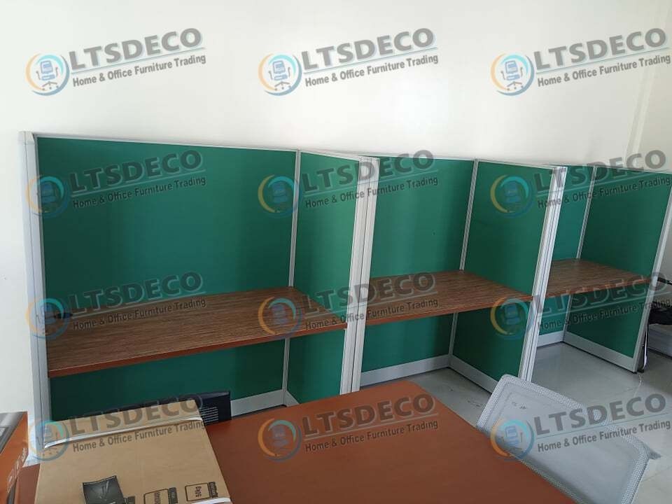 workstation table full fabric modular office partition furnitures (Category: Office Furniture & Fixtures) located in Quezon City. Submitted by lailace (Listing ID 1470821586, Image 2). Description: 👉Are you looking for WORKSTATION, MODULAR CUBICLES OFFICE PARTITION, and OFFICE FURNITURE SUPPLIER? LTSDECO Furniture, is direct supplier, manufacturer, and trusted provider of high quality, affordable and durable modular office divider partition, hom