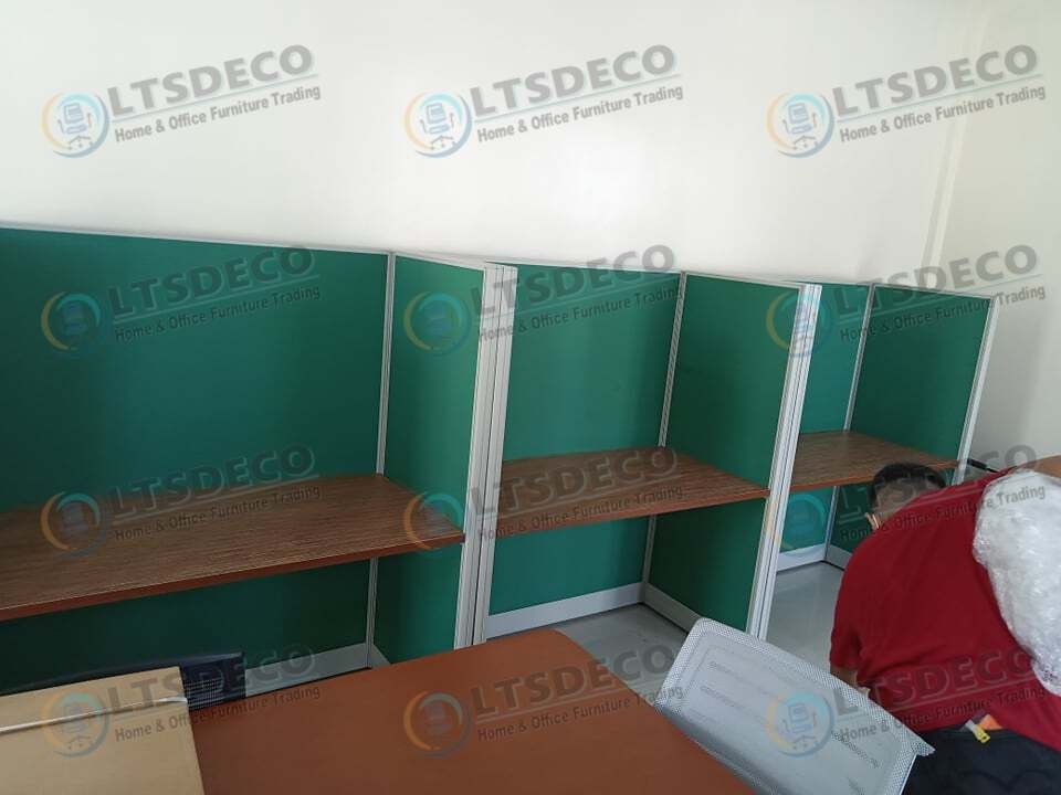 workstation table full fabric modular office partition furnitures (Category: Office Furniture & Fixtures) located in Quezon City. Submitted by lailace (Listing ID 1470821586, Image 3). Description: 👉Are you looking for WORKSTATION, MODULAR CUBICLES OFFICE PARTITION, and OFFICE FURNITURE SUPPLIER? LTSDECO Furniture, is direct supplier, manufacturer, and trusted provider of high quality, affordable and durable modular office divider partition, hom