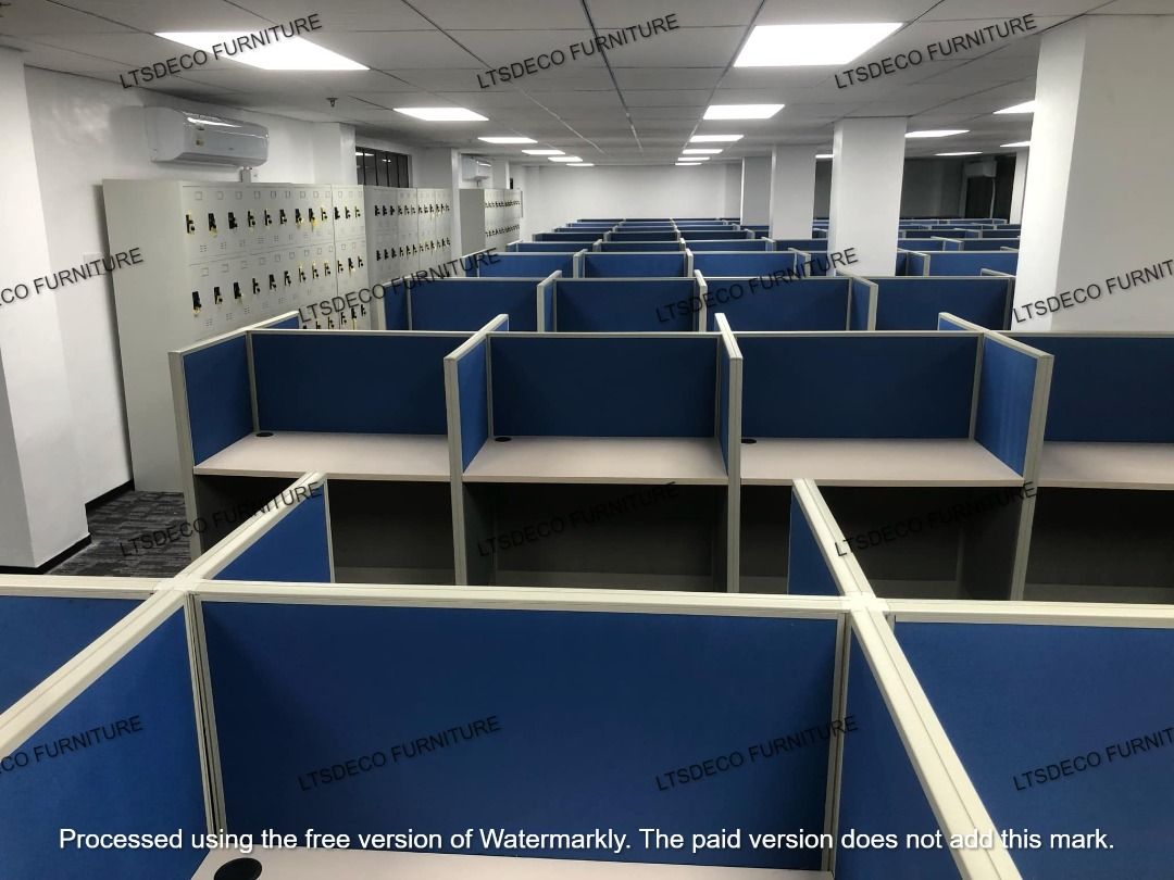 workstation tables cubicles office partition furniture customized (Category: Office Furniture & Fixtures) located in Mandaluyong City. Submitted by jessalyn.montero (Listing ID 1470749877, Image 1). Description: 👉Are you looking for WORKSTATION, MODULAR CUBICLES OFFICE PARTITION, and OFFICE FURNITURE SUPPLIER? LTSDECO Furniture, is direct supplier, manufacturer, and trusted provider of high quality, affordable and durable modular office divider 