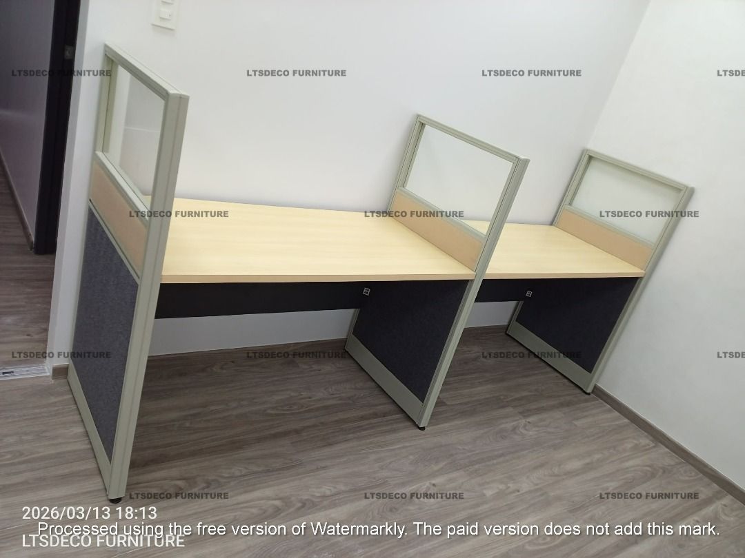 workstation tables customized office partition furnitures (Category: Office Furniture & Fixtures) located in Caloocan City. Submitted by cheska.ltsdeco (Listing ID 1470750623, Image 3). Description: 👉Are you looking for WORKSTATION, MODULAR CUBICLES OFFICE PARTITION, and OFFICE FURNITURE SUPPLIER? LTSDECO Furniture, is direct supplier, manufacturer, and trusted provider of high quality, affordable and durable modular office divider partition, ho