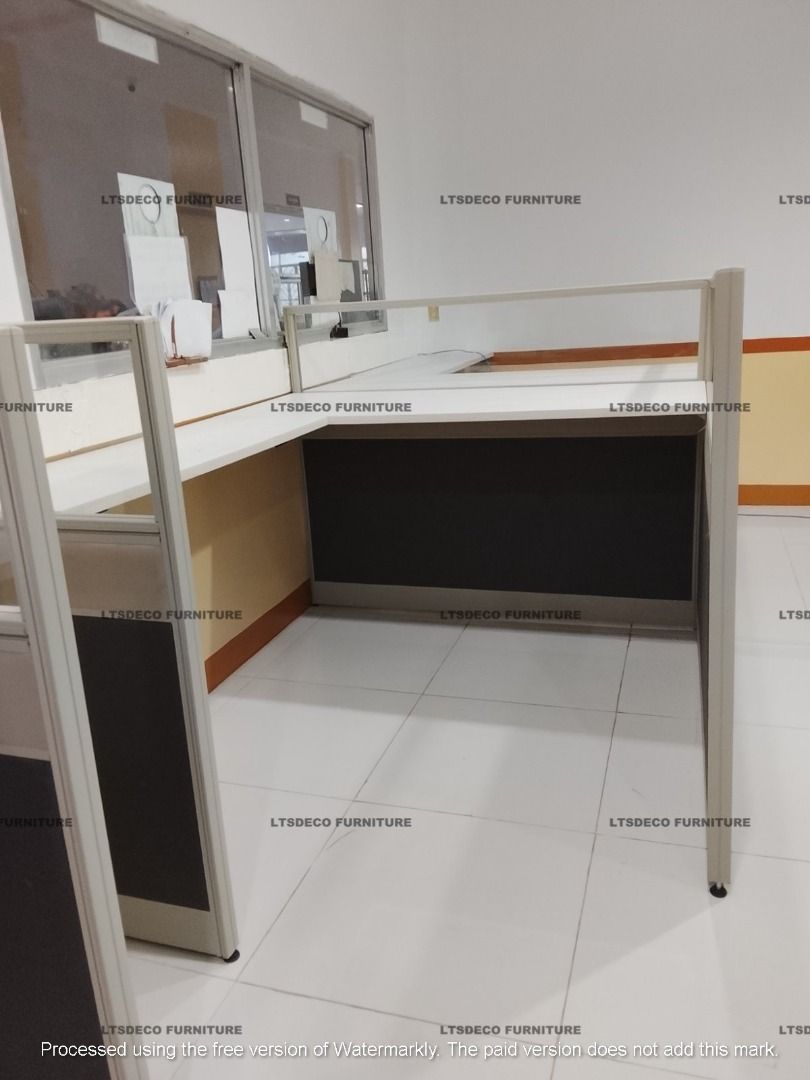 workstation tables customized office partitions (Category: Office Furniture & Fixtures) located in Caloocan City. Submitted by cheska.ltsdeco (Listing ID 1470757268, Image 2). Description: 👉Are you looking for WORKSTATION, MODULAR CUBICLES OFFICE PARTITION, and OFFICE FURNITURE SUPPLIER? LTSDECO Furniture, is direct supplier, manufacturer, and trusted provider of high quality, affordable and durable modular office divider partition, home and off