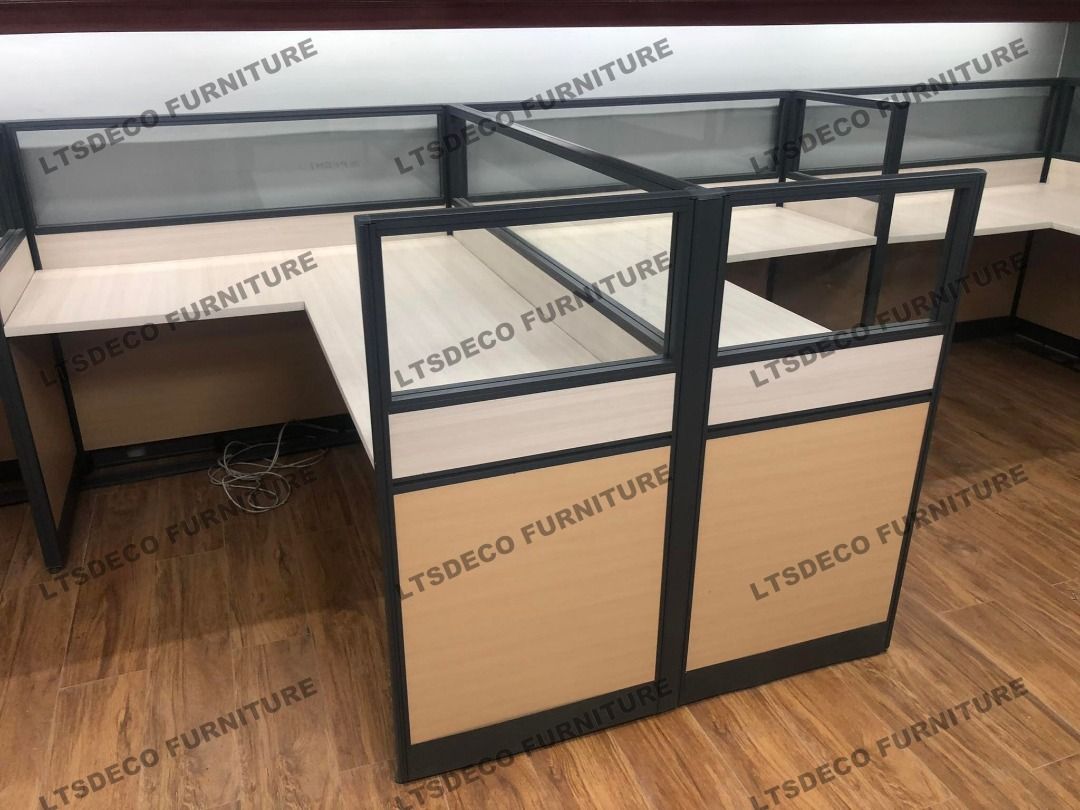 workstation tables office partition furniture customized (Category: Office Furniture & Fixtures) located in Caloocan City. Submitted by cheska.ltsdeco (Listing ID 1470749470, Image 3). Description: 👉Are you looking for WORKSTATION, MODULAR CUBICLES OFFICE PARTITION, and OFFICE FURNITURE SUPPLIER? LTSDECO Furniture, is direct supplier, manufacturer, and trusted provider of high quality, affordable and durable modular office divider partition, hom
