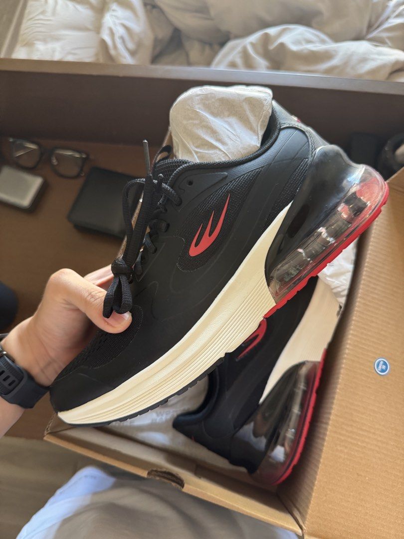 World Balance Rapid Pulse Black Red US 8 (Category: Sneakers) located in Makati City. Submitted by mattsrqz (Listing ID 1470750335, Image 1). Description: - Brand: World Balance - Model: Rapid Pulse - Colorway: Black and Red - Size: EUR 41 / US 8 / CM 26.0 - Cushioning: Bounce Pad insole system for maximum comfort - Condition: Brand new, never worn or tried on outside - Inclusions: Complete with original branded box and all tags attached.