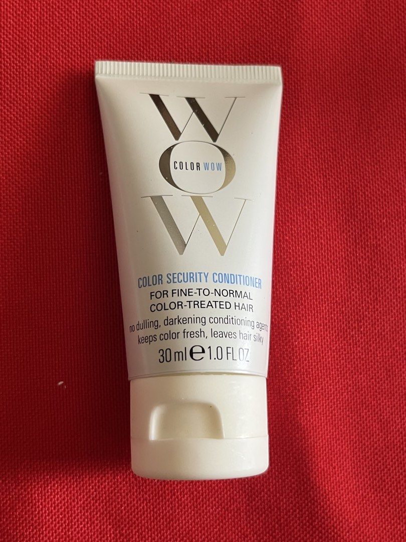 WOW COLOR COLOR SECURITY CONDITIONER (Category: Hair) located in Manila. Submitted by luxeclassyshop (Listing ID 1470780110, Image 2). Description: WOW COLOR COLOR SECURITY CONDITIONER FOR FINE TO NORMAL COLOR TREATEDHAIR 30ml Original 2.