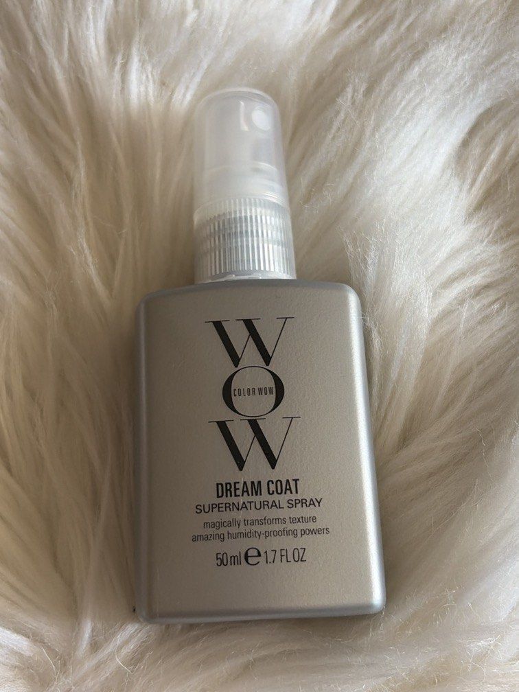 WOW DREAM COAT 50ml (Category: Hair) located in San Juan City. Submitted by cashfrancefashioncosmetics_ph (Listing ID 1470749061, Image 2). Description: WOW DREAM COAT SUPER WOW AVAILABLE FOR CURLY HAIR 50ml 2pcs Supernatural 50ml 1.