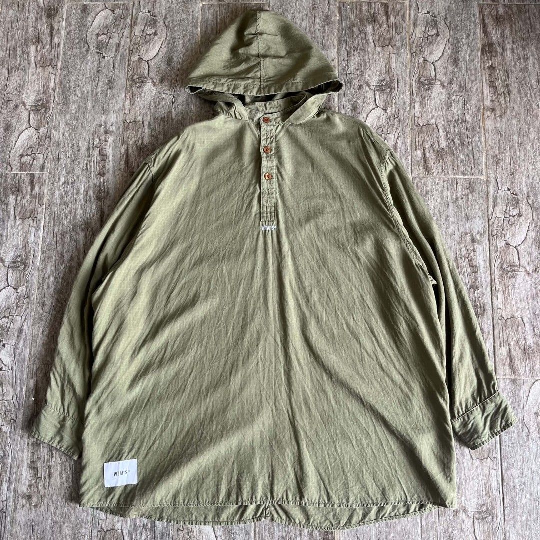 WTAPS Ss22 Falconer Ripstop Pullover (Category: Coats, Jackets and Outerwear) located in Manila. Submitted by spo0ky.archives (Listing ID 1470804659, Image 1). Description: width: 28 length: 32.