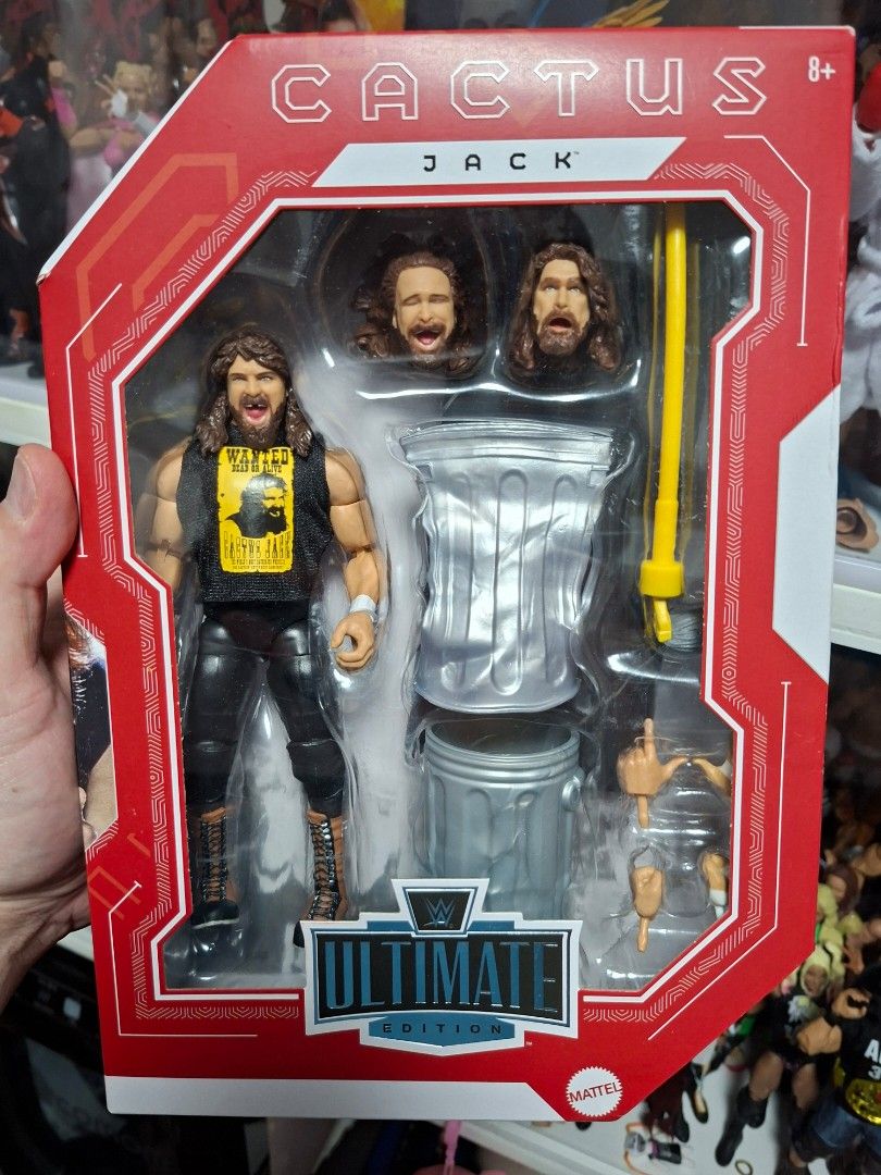 WWE Ultimate Edition Cactus Jack (Category: Figurines & Statues) located in Bulacan. Submitted by jiiimsyap (Listing ID 1470901683, Image 1). Description: BRAND NEW 📦 Shipping: Lalamove • Malolos – everyday • Makati – by schedule 💰 Payment: Payment first via GCash or BDO PM for inquiries. Thanks!.