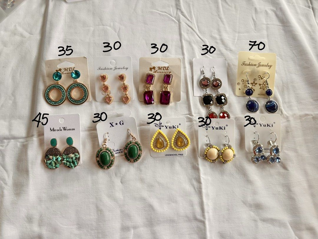 Y2k Colorful Chunky Earrings (Category: Earrings) located in Pinamalayan. Submitted by _dragonfly (Listing ID 1470777185, Image 2). Description: .