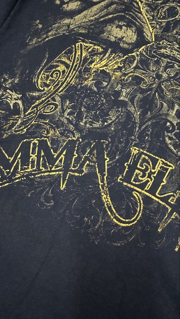 Y2k grunge tee MMA ELITE (Category: Tshirts & Polo Shirts ) located in Manila. Submitted by paulovenegaskalakal2020 (Listing ID 1470761603, Image 3). Description: For sale! Kalakal Y2k grunge tee MMA el*te tag Large- 21.5 width x 27.5 length inches Pinhole Sign of usage Good MINE 1,895 +sf.