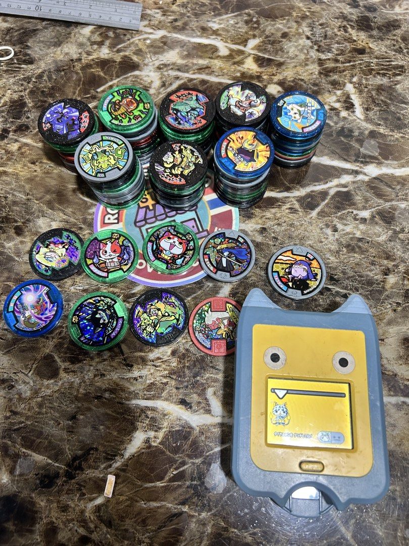 yokai watch pad with 80 chips (Category: Interactive Toys) located in Caloocan City. Submitted by rovynstore30 (Listing ID 1470879025, Image 3). Description: yokai watch pad woth 80 pcs. chips 550 pesos only working 4 pcs. AAA battery as is, what you see is what you get mod: lalamove, 🍊checkout or spx 1st to pay via gcash #rovynstore .