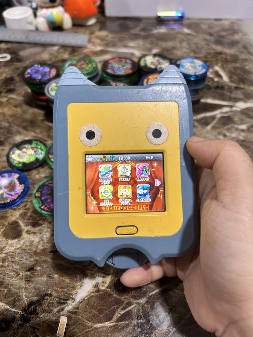 yokai watch pad with 80 chips (Category: Interactive Toys) located in Caloocan City. Submitted by rovynstore30 (Listing ID 1470879025, Image 2). Description: yokai watch pad woth 80 pcs. chips 550 pesos only working 4 pcs. AAA battery as is, what you see is what you get mod: lalamove, 🍊checkout or spx 1st to pay via gcash #rovynstore .