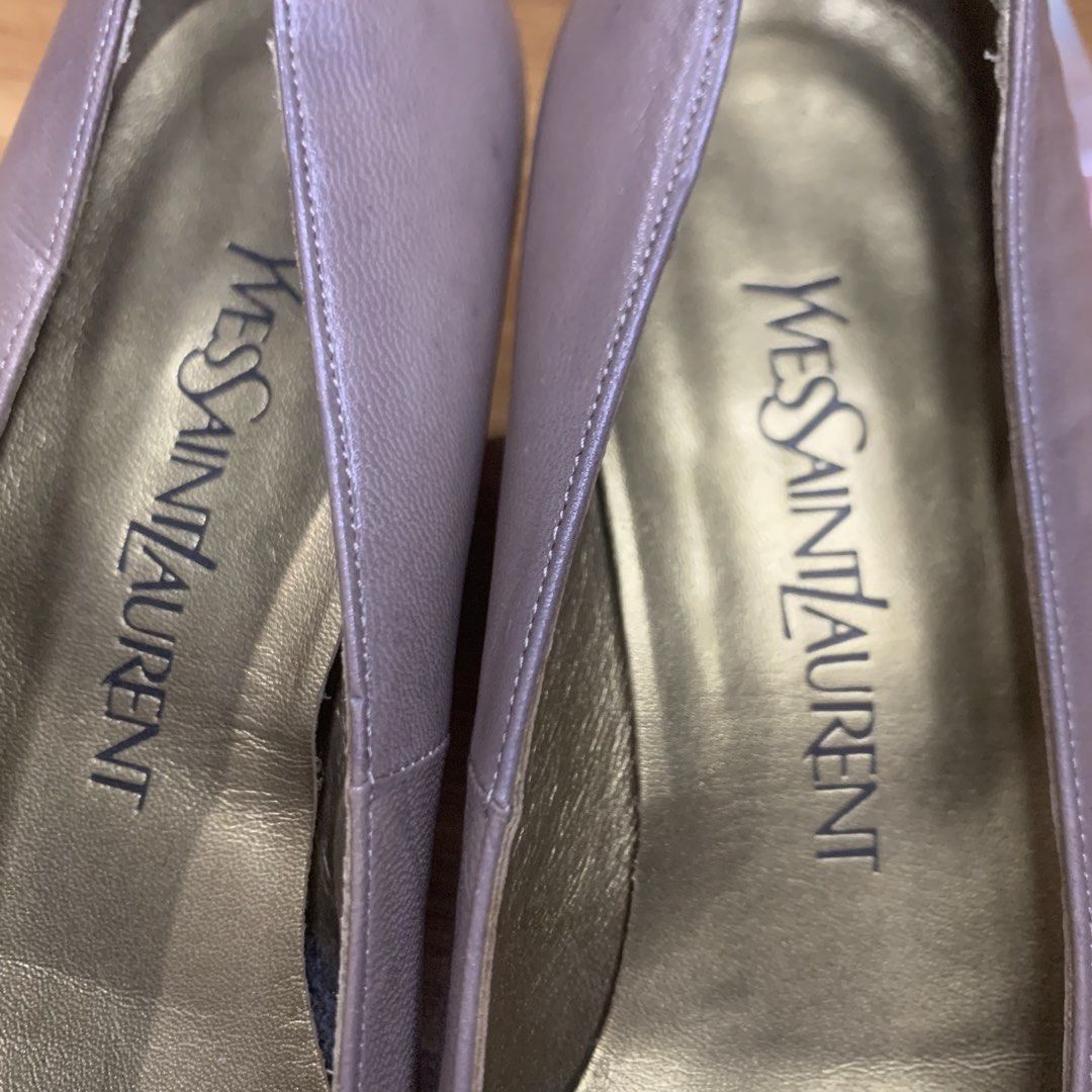 YSL 80s Leather Pumps (Category: Heels) located in Calauan. Submitted by randomthrift.womens (Listing ID 1470888811, Image 3). Description: Size 36.5 Issue: shown in pics.