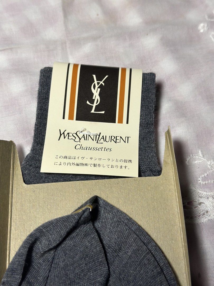 YSLMen's Sock (Category: Socks) located in Davao. Submitted by favoritepreloved (Listing ID 1470906694, Image 3). Description: .