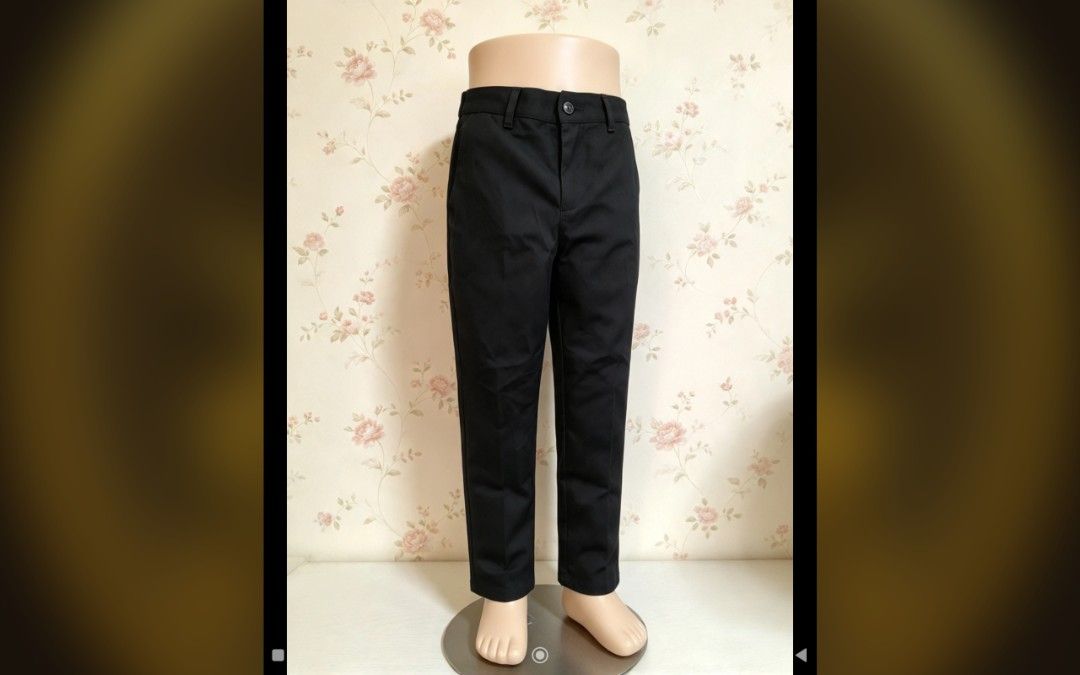 Zara Black Trousers Pants Size 32 (Category: Other Bottoms) located in Manila. Submitted by charlottej01596 (Listing ID 1470744140, Image 2). Description: - Brand: Zara - Size: EUR 42 / USA 32 / MEX 32 - Color: Classic Black - Origin: Made in Turkey - Features: Button and zip closure, belt loops - Condition: Very good (worn only a couple of times) - Style: Versatile for casual or smart outfits.