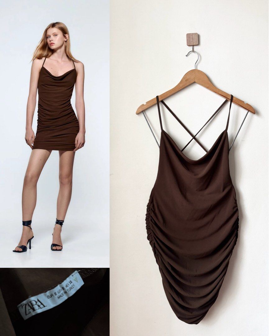 Zara dress small (Category: Dresses) located in Marilao. Submitted by glammed_by_ann.cs (Listing ID 1470791241, Image 1). Description: Fits small - med ✨ PLEASE READ BEFORE BUYING ✨ • No more asking for the last price. Prices are fixed. • All items are in good-as-new condition. • Location: Bulacan • Shipping via J&T Express only..